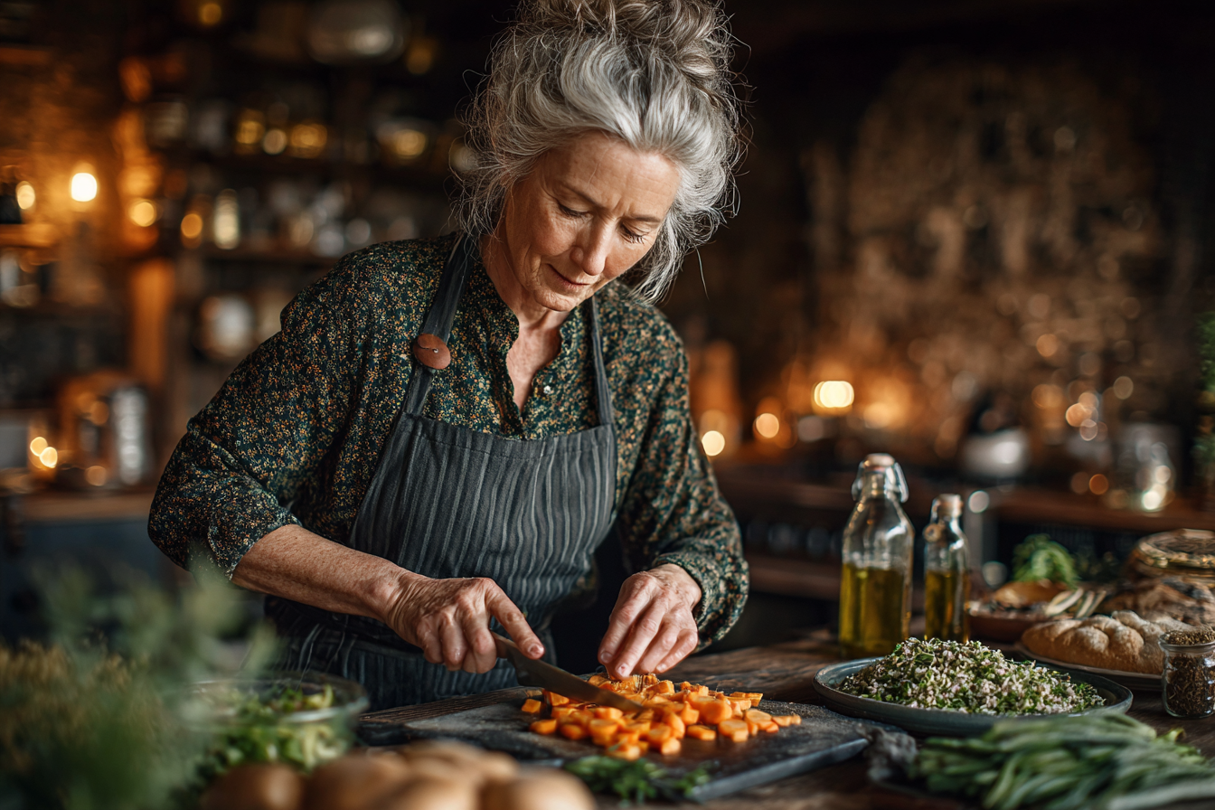 Здравословна храна и свежи съставки за балансирано хранене